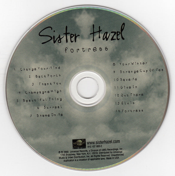 Sister Hazel "Fortress" (CD)-CDs-UnDigable Digs