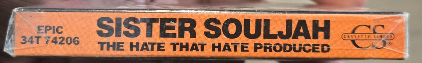Sister Souljah "The Hate That Hate Produced" (Single)-Cassette Tapes-UnDigable Digs