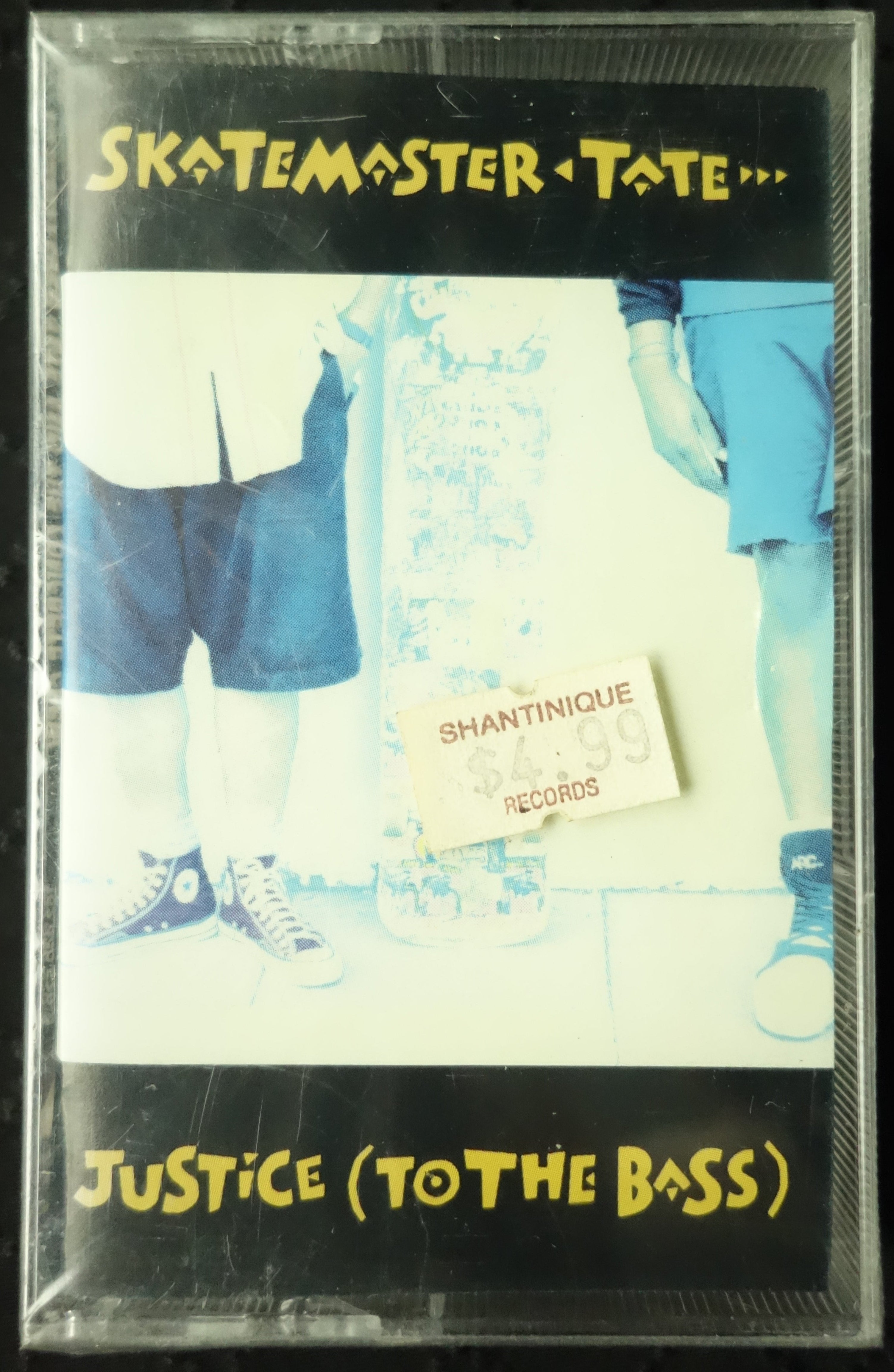 Skatemaster Tate "Justice (To The Bass)" (Maxi-Single)-Cassette Tapes-UnDigable Digs