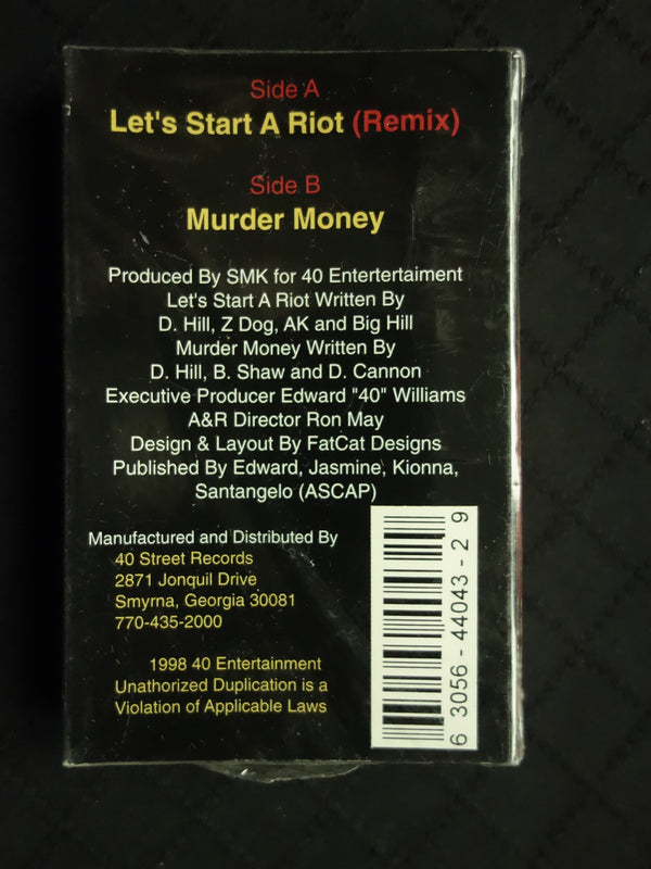 Skinny Pimp "Another Riot II" (Single)-Cassette Tapes-UnDigable Digs