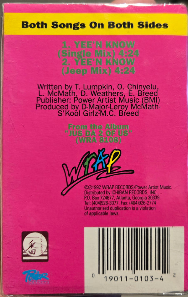 S'kool Girlz f; MC Breed "Yee'n Know" (Single)-Cassette Tapes-UnDigable Digs