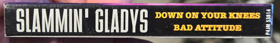 Slammin' Gladys "Down On Your Knees / Bad Attitude" (Single)-Cassette Tapes-UnDigable Digs