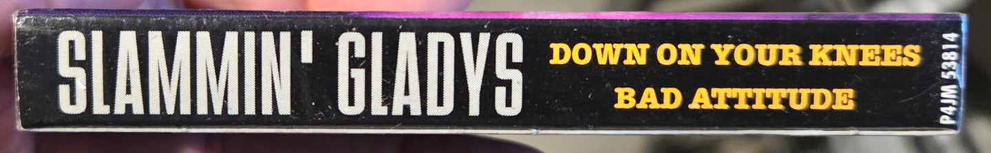 Slammin' Gladys "Down On Your Knees / Bad Attitude" (Single)-Cassette Tapes-UnDigable Digs