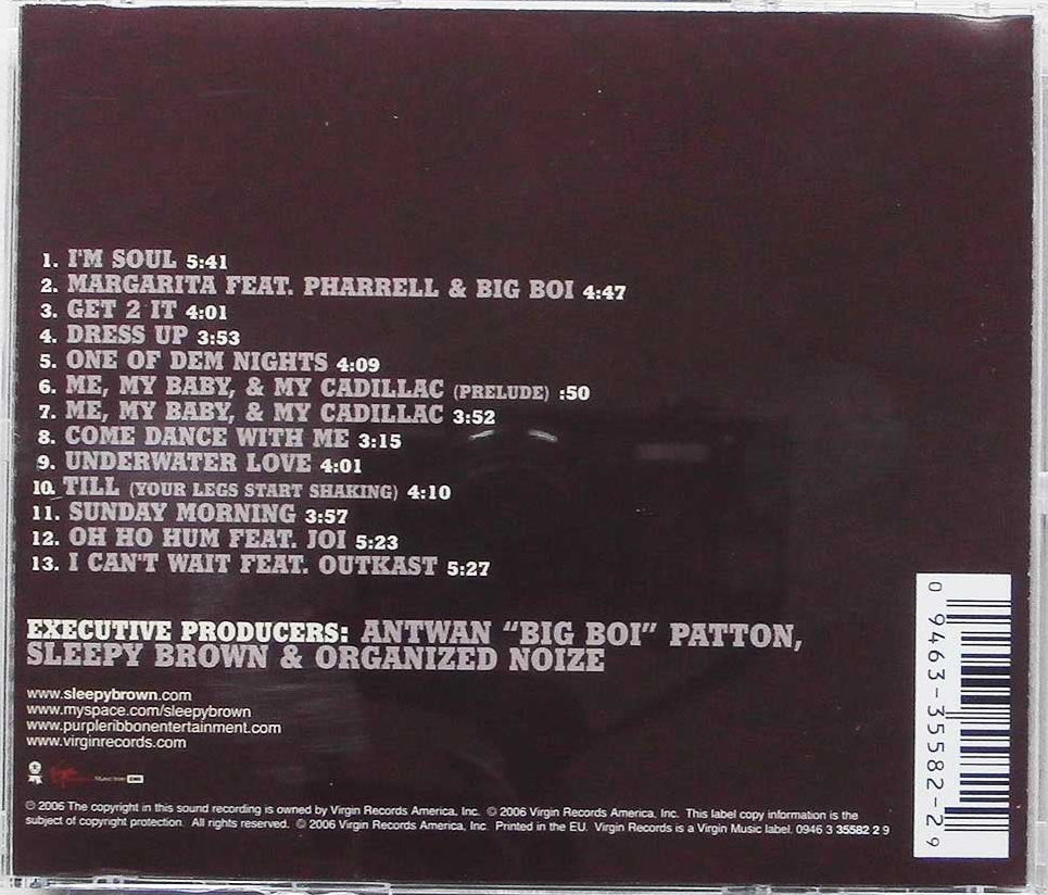 Sleepy Brown "Mr. Brown" (CD)-CDs-UnDigable Digs