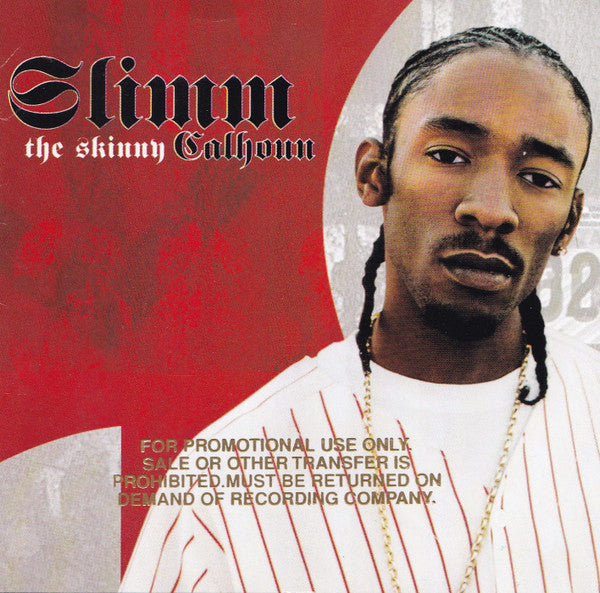 Slimm Calhoun "The Skinny" (CD) (Promo) (Clean / Edited Version)-CDs-UnDigable Digs
