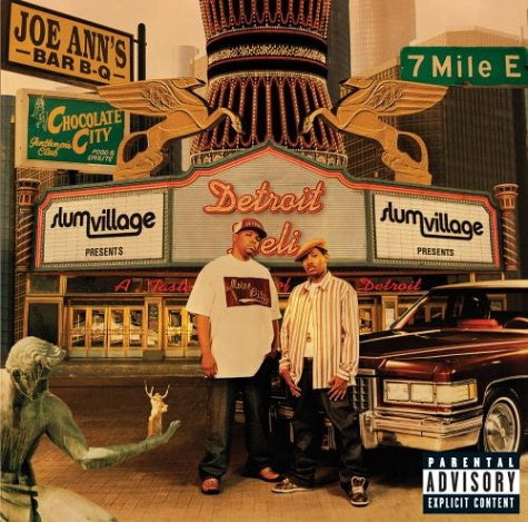 Slum Village "Detroit Deli (A Taste of Detroit) " (CD)-CDs-UnDigable Digs