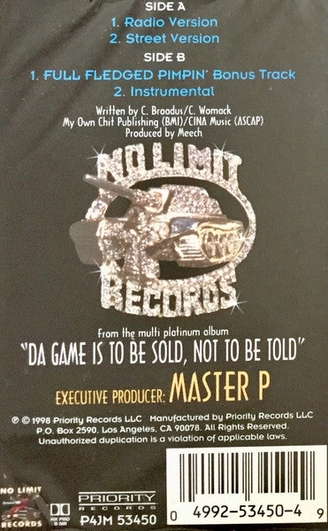 Snoop Dogg "Still A G Thang" (Single)-Cassette Tapes-UnDigable Digs