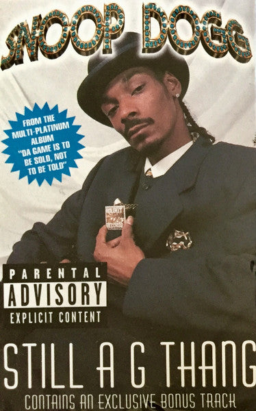 Snoop Dogg "Still A G Thang" (Single)-Cassette Tapes-UnDigable Digs
