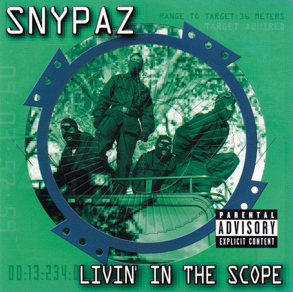 Snypaz "Livin' In The Scope" (CD)-CDs-UnDigable Digs