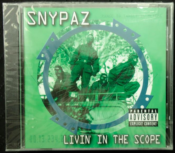 Snypaz "Livin' In The Scope" (CD)-CDs-UnDigable Digs