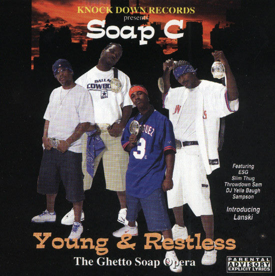Soap C "Young & Restless: The Ghetto Soap Opera" (CD)-CDs-UnDigable Digs