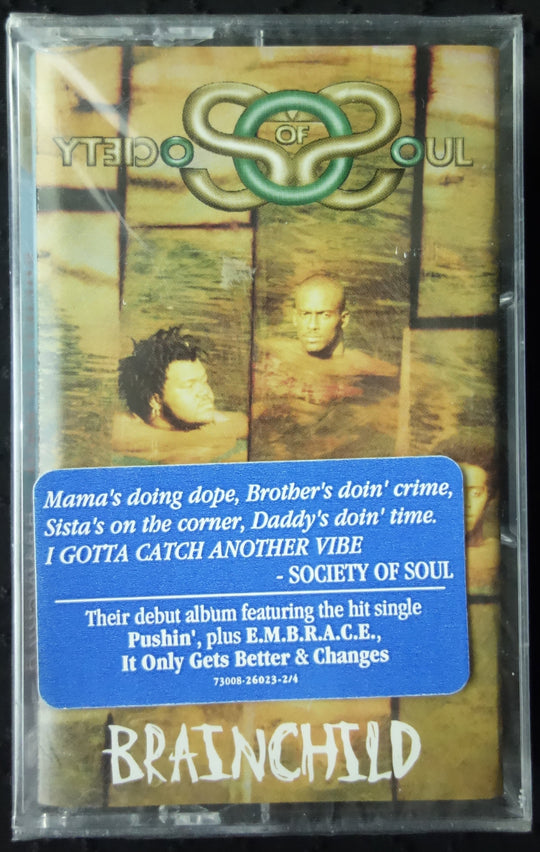 Society Of Soul "Brainchild"-Cassette Tapes-UnDigable Digs