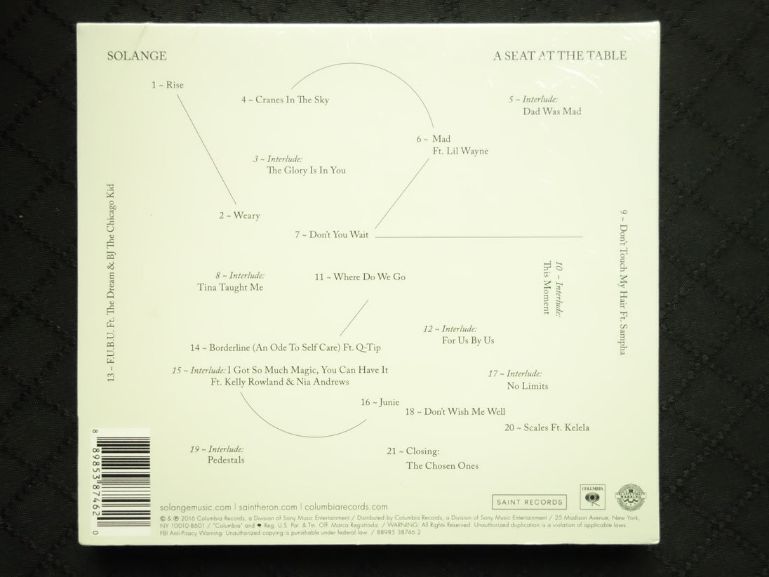 Solange "A Seat At The Table" (CD)-CDs-UnDigable Digs