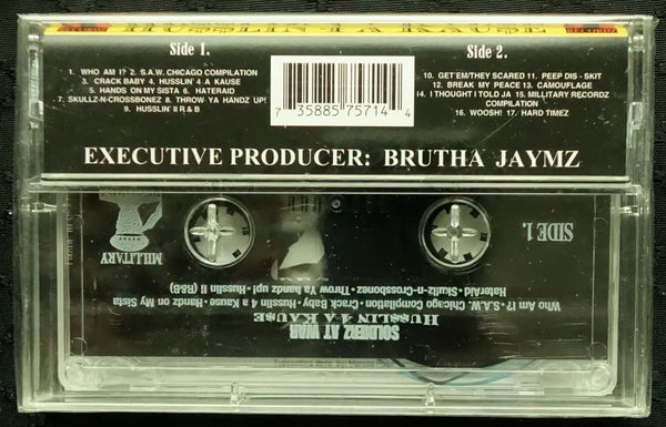 Soldierz At War "Husslin 4 A Kause"-Cassette Tapes-UnDigable Digs