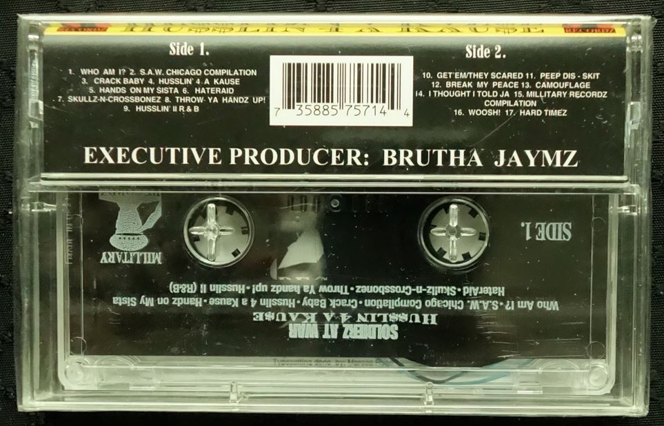 Soldierz At War "Husslin 4 A Kause"-Cassette Tapes-UnDigable Digs