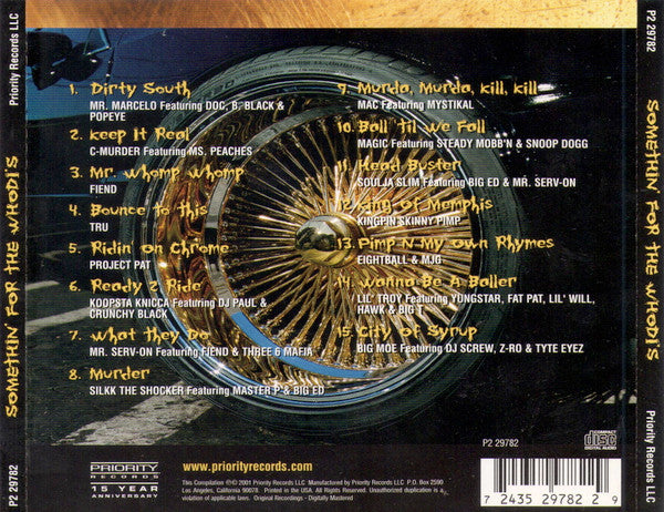 Somethin' For The Whodi's (CD)-CDs-UnDigable Digs