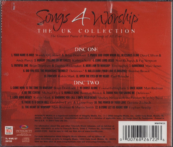 Songs 4 Worship (The UK Collection) (CD)-CDs-UnDigable Digs