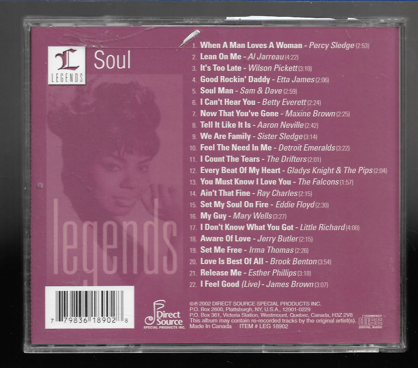 Soul Legends (CD)-CDs-UnDigable Digs