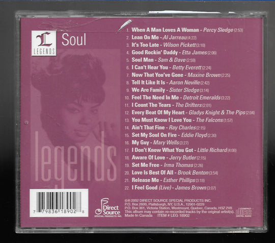 Soul Legends (CD)-CDs-UnDigable Digs