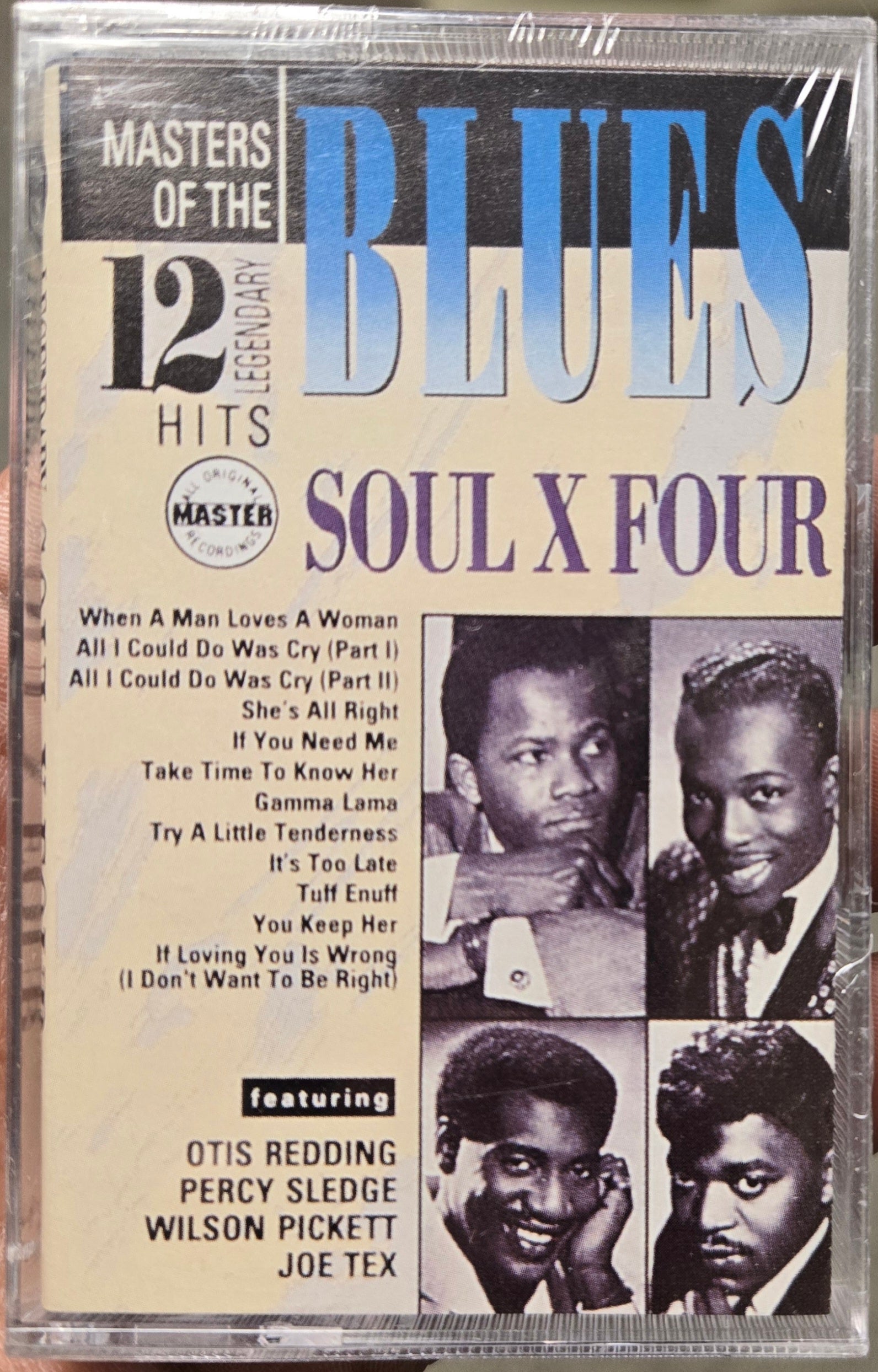 Soul X Four: Masters Of The Blues-Cassette Tapes-UnDigable Digs