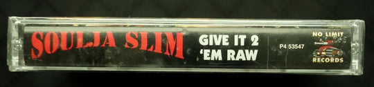 Soulja Slim "Give It 2 'Em Raw"-Cassette Tapes-UnDigable Digs