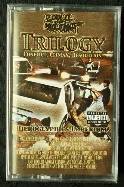 Souls Of Mischief "Trilogy: Conflict, Climax, Resolution"-Cassette Tapes-UnDigable Digs