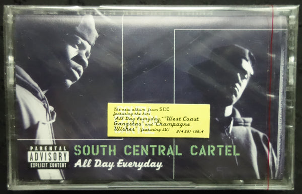 South Central Cartel "All Day Everyday"-Cassette Tapes-UnDigable Digs