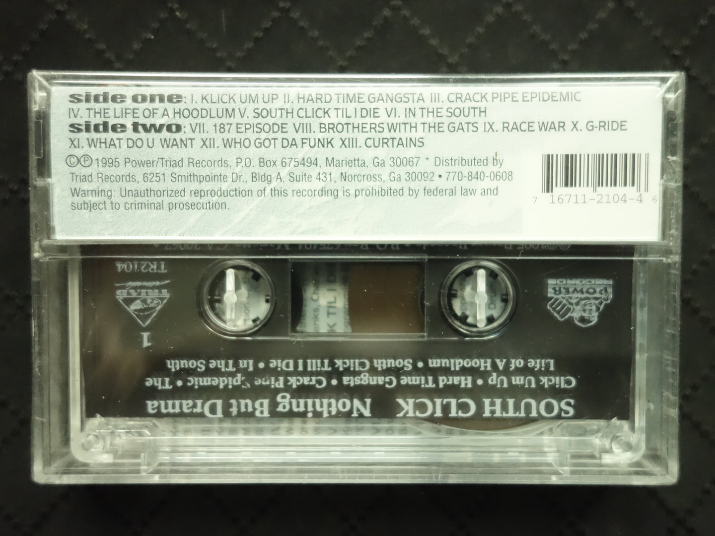 South Click "Nothin But Drama"-Cassette Tapes-UnDigable Digs