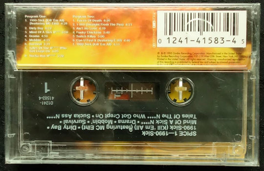 Spice 1 "1990-Sick"-Cassette Tapes-UnDigable Digs