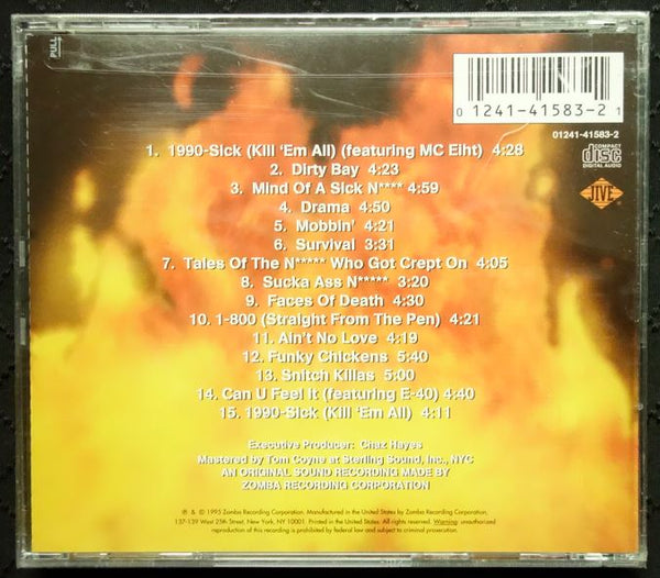 Spice 1 "1990-Sick" (CD)-CDs-UnDigable Digs