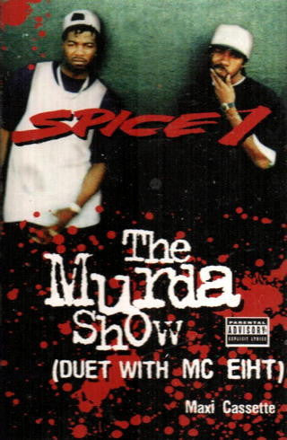 Spice 1 (Duet With MC Eiht) "The Murda Show" (Maxi-Single)-Cassette Tapes-UnDigable Digs