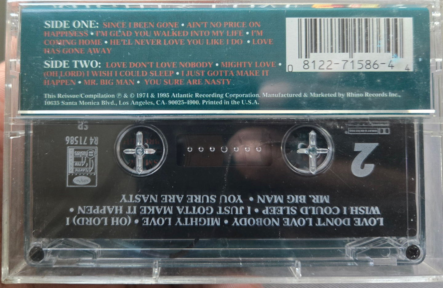 Spinners "Mighty Love"-Cassette Tapes-UnDigable Digs