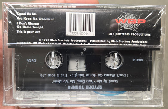 Spyder Turner "Spyder Turner"-Cassette Tapes-UnDigable Digs
