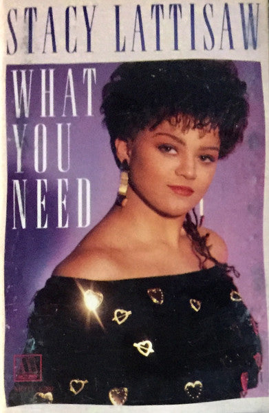 Stacy Lattisaw "What You Need"-Cassette Tapes-UnDigable Digs