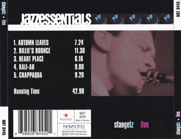 Stan Getz "Live" (CD)-CDs-UnDigable Digs