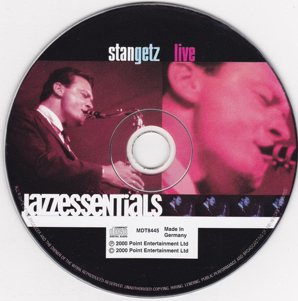 Stan Getz "Live" (CD)-CDs-UnDigable Digs