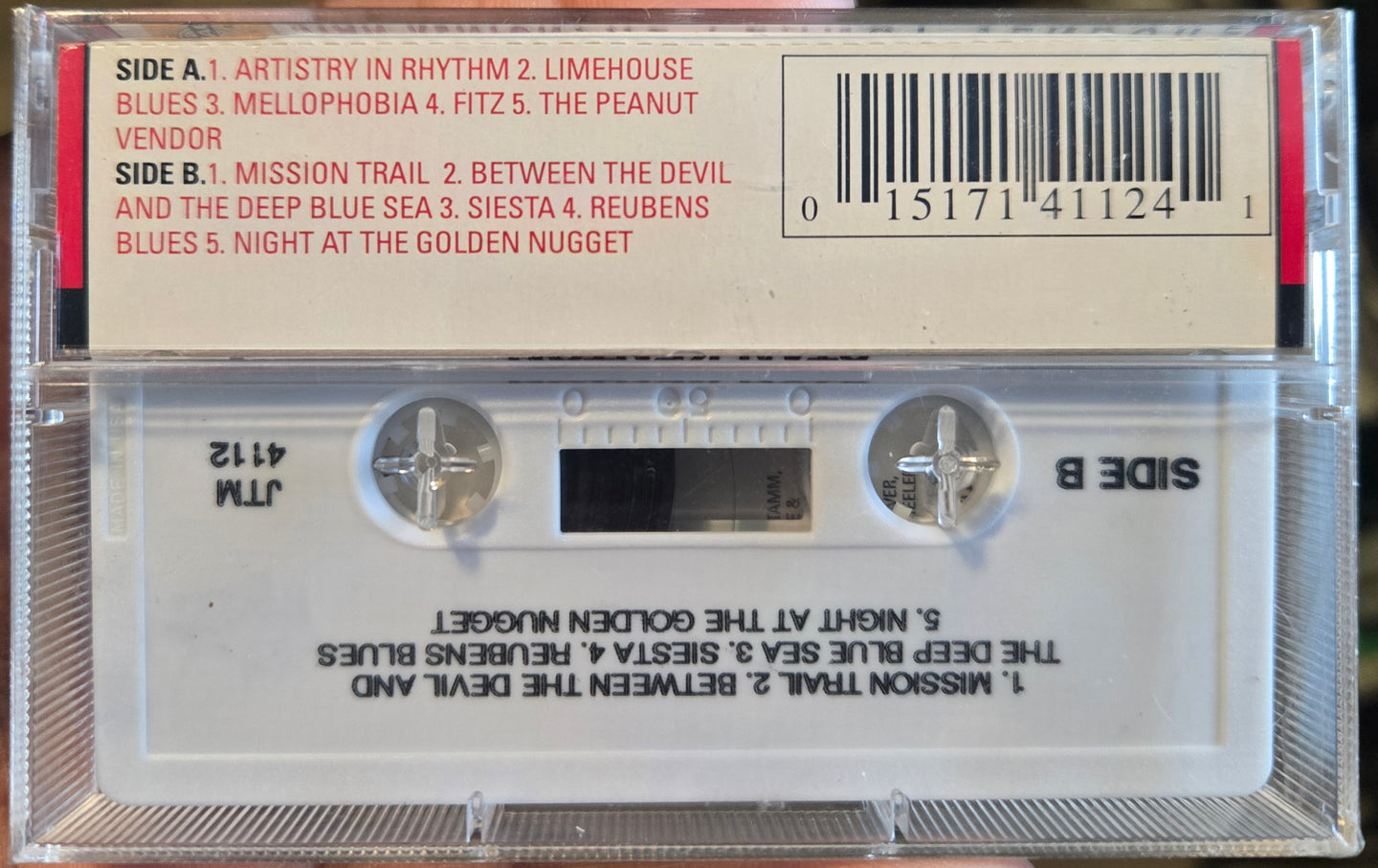 Stan Kenton "The Peanut Vendor"-Cassette Tapes-UnDigable Digs