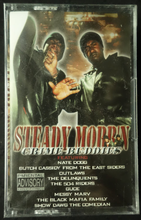 Steady Mobb'n "Crime Buddies"-Cassette Tapes-UnDigable Digs