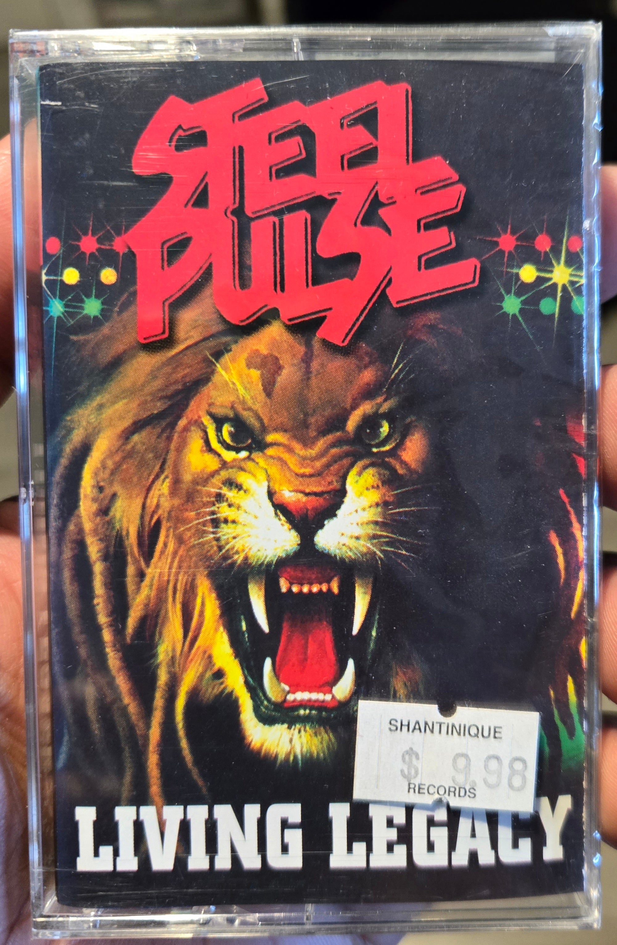 Steel Pulse "Living Legacy"-Cassette Tapes-UnDigable Digs