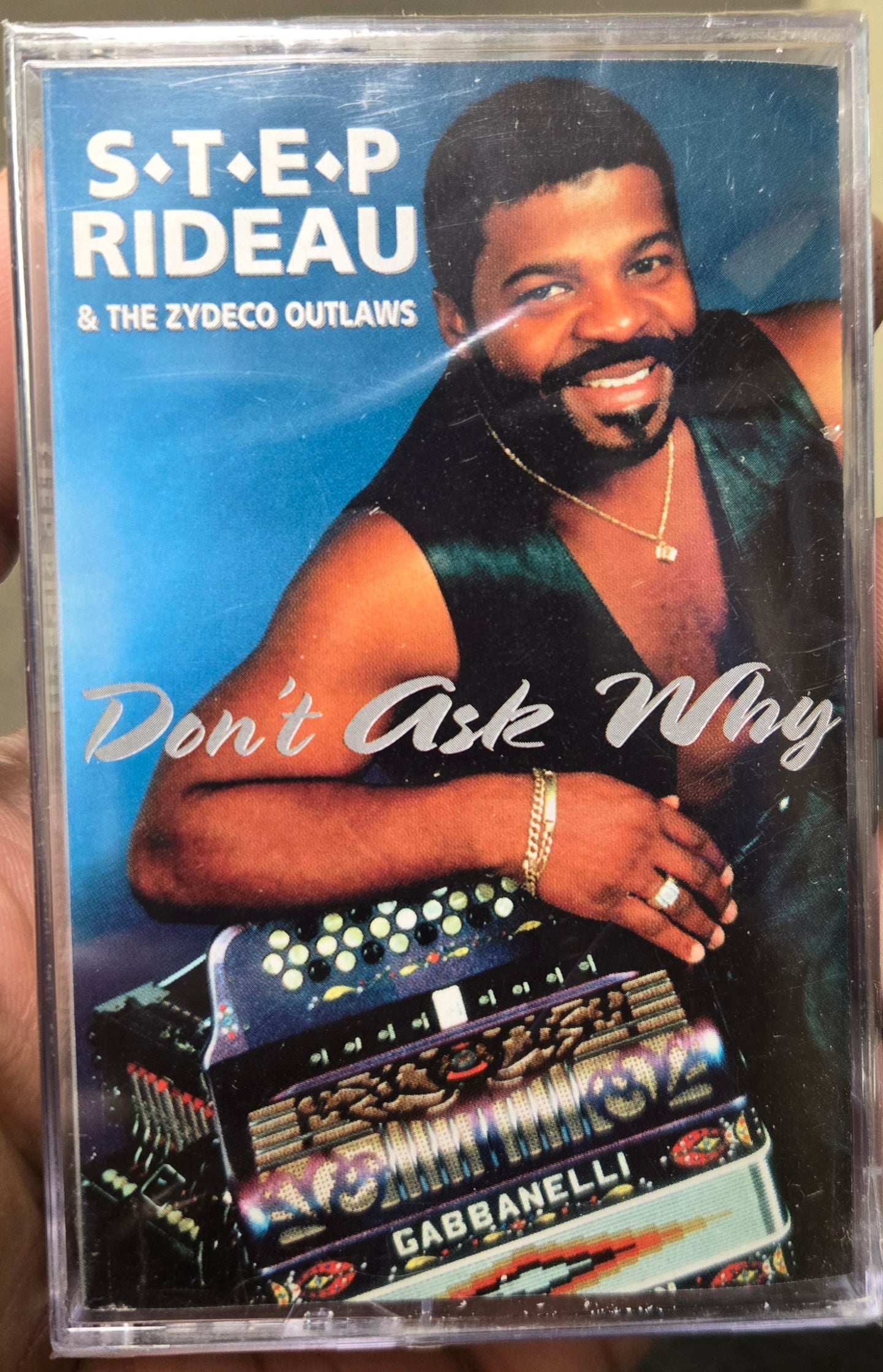 Step Rideau & The Zydeco Outlaws "Don't Ask Why"-Cassette Tapes-UnDigable Digs