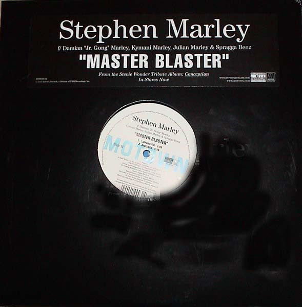 Stephen Marley "Master Blaster" (12" Single)-Vinyl Records-UnDigable Digs