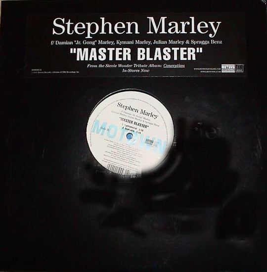 Stephen Marley "Master Blaster" (12" Single)-Vinyl Records-UnDigable Digs