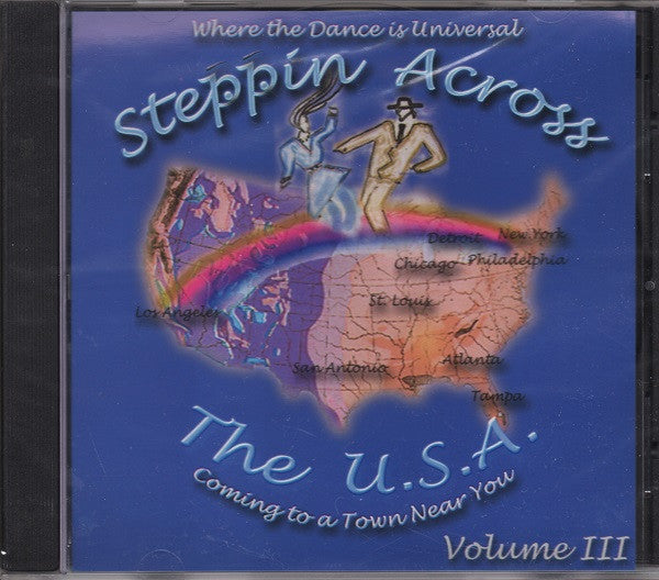 Steppin Across The U.S.A. Volume III (CD)-CDs-UnDigable Digs