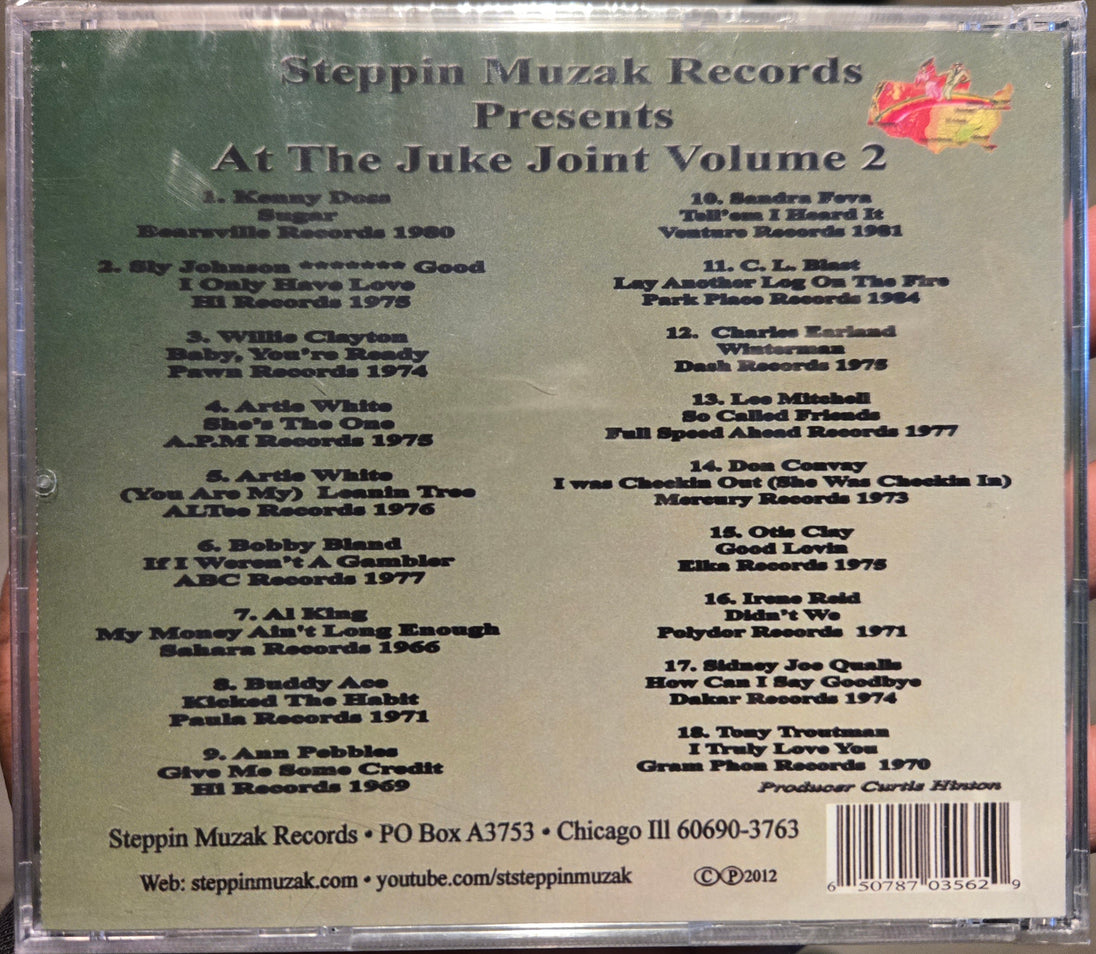 Steppin Muzak Records Presents: At The Juke Joint Volume 2 (CD)-CDs-UnDigable Digs