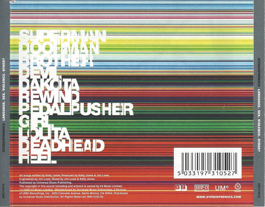 Stereophonics "Language. Sex. Violence. Other?" (CD)-CDs-UnDigable Digs