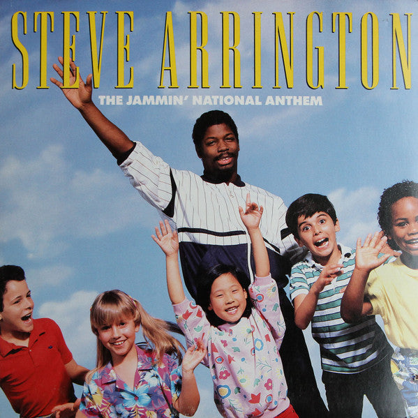 Steve Arrington "The Jammin' National Anthem" (LP)-Vinyl Records-UnDigable Digs