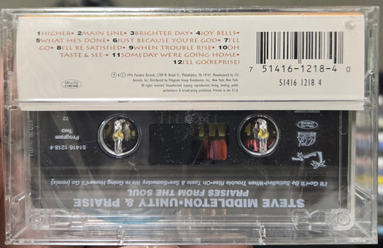 Steve Middleton "Praises From The Soul"-Cassette Tapes-UnDigable Digs