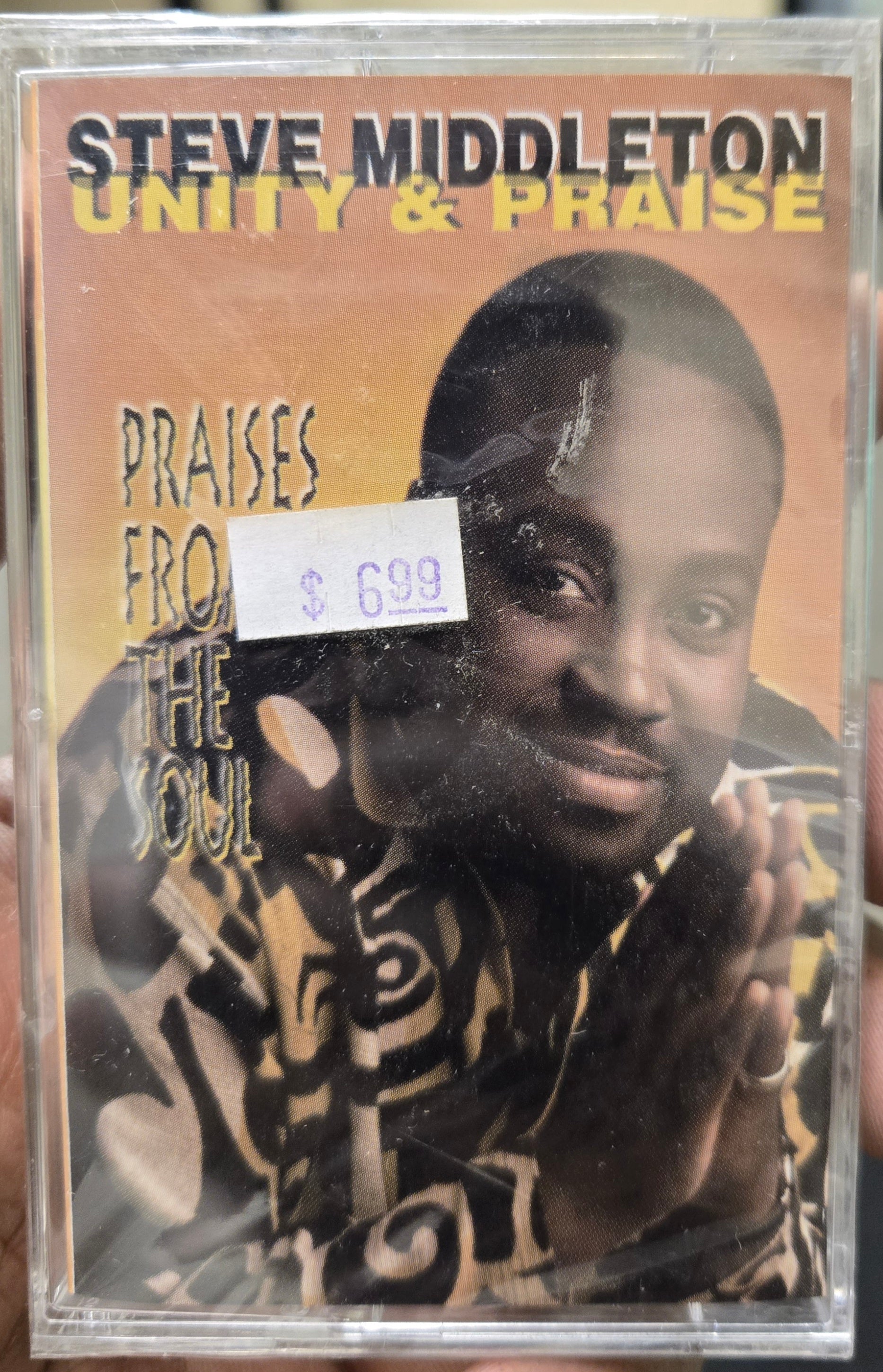 Steve Middleton "Praises From The Soul"-Cassette Tapes-UnDigable Digs