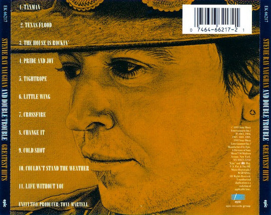 Stevie Ray Vaughan And Double Trouble "Greatest Hits" (CD)-CDs-UnDigable Digs