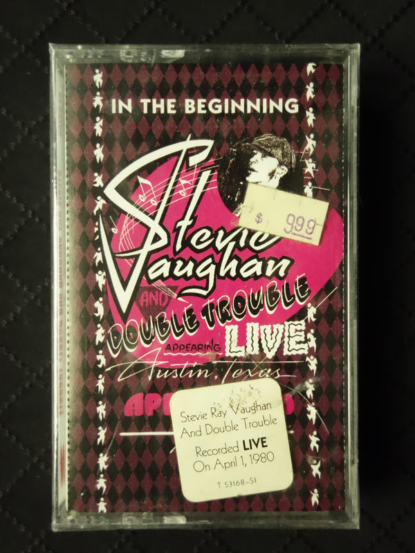 Stevie Ray Vaughan And Double Trouble "In The Beginning"-Cassette Tapes-UnDigable Digs